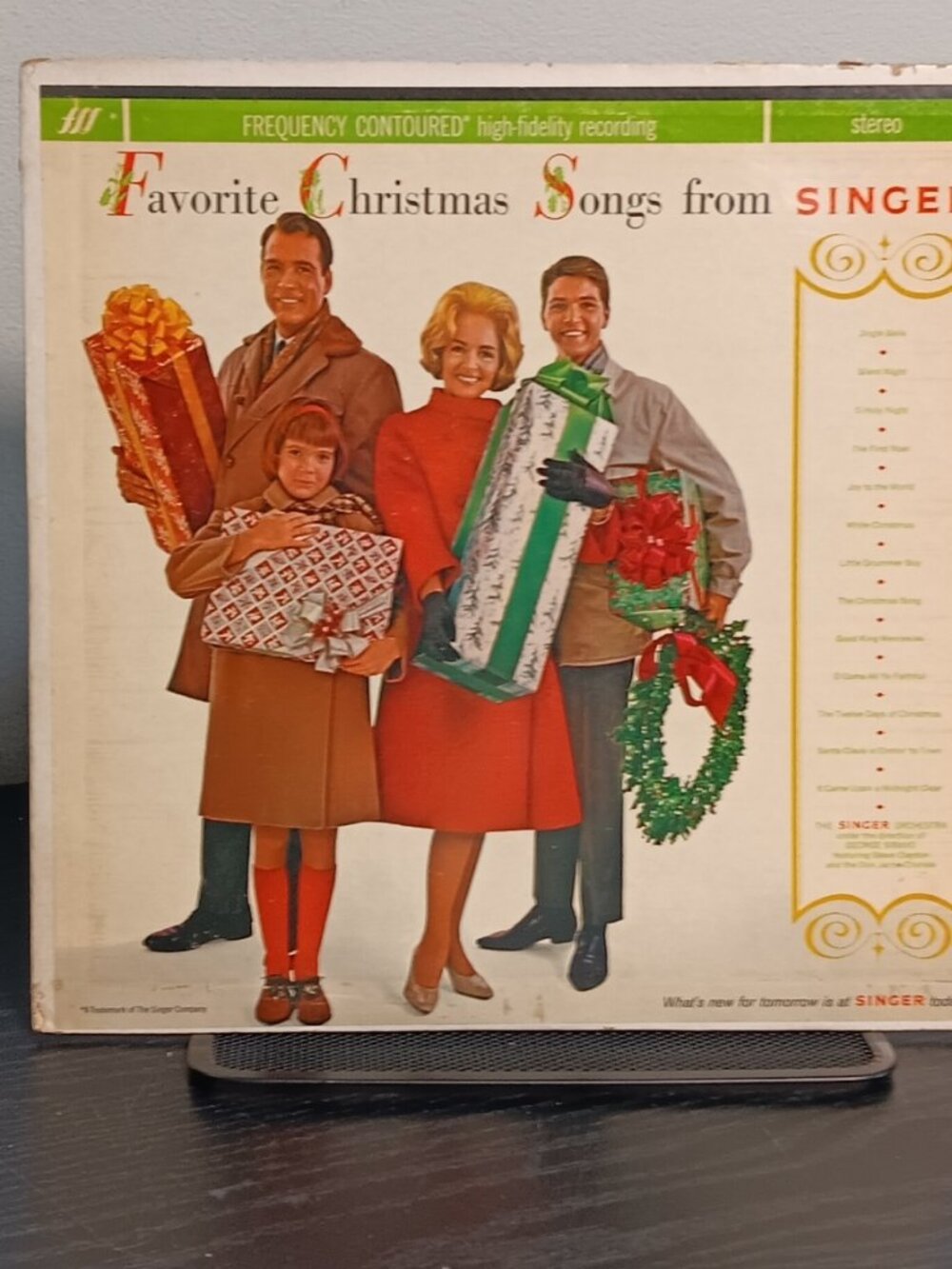 Rare! The Donna Reed Show Cover - Favorite Christmas Songs From Singer - Circa
